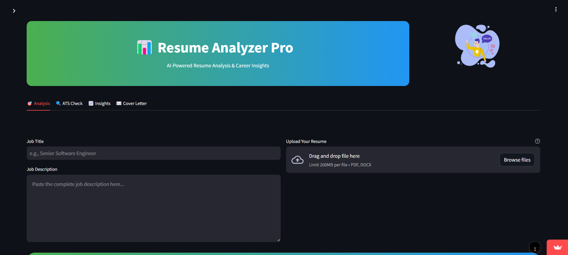 Resume Analyzer Pro: AI-Powered Resume Optimization